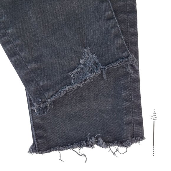 BLACK SUPER HIGH-RISE JEGGINGS - Picture 10 of 10